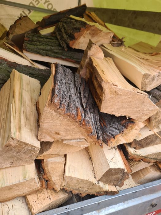 Drewno opalowe rabane