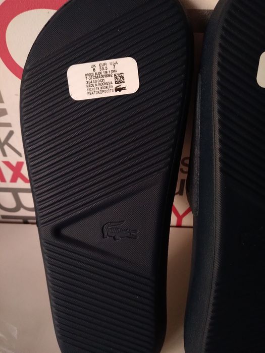 Klapki Lacoste Croco Slide r. 39,5
