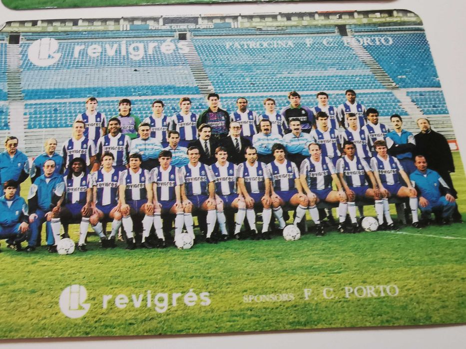Lote de 7 calendários do FC Porto