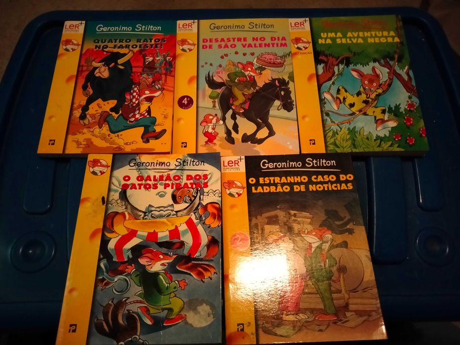 Coleção de Livros "Geronimo Stilton"