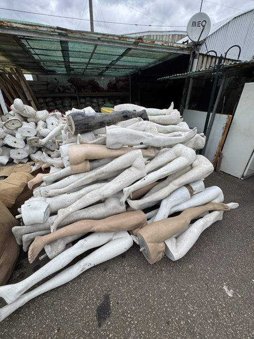 Grande lote Partes de Manequins
