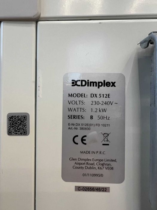 Grzejnik elektryczny Dimplex DX 512E, 1200 W, biały, używany Poznań ...