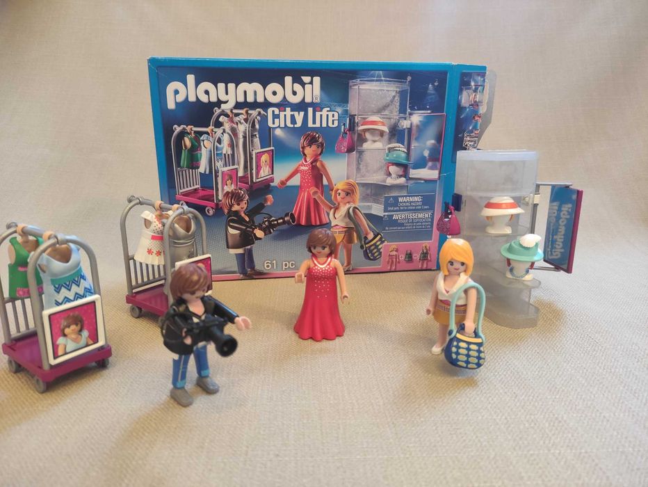 Playmobil City Life 6149 pokaz mody z sesją zdjęciową