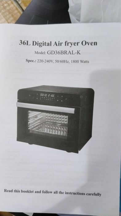 кухонна повітряна фритюрниця-духовка