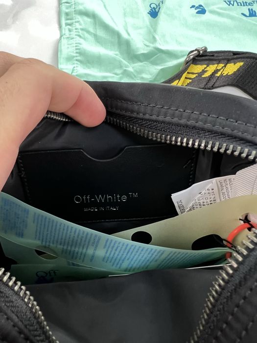 Сумка Месенджер OFF-WHITE SS24 Black / Yellow