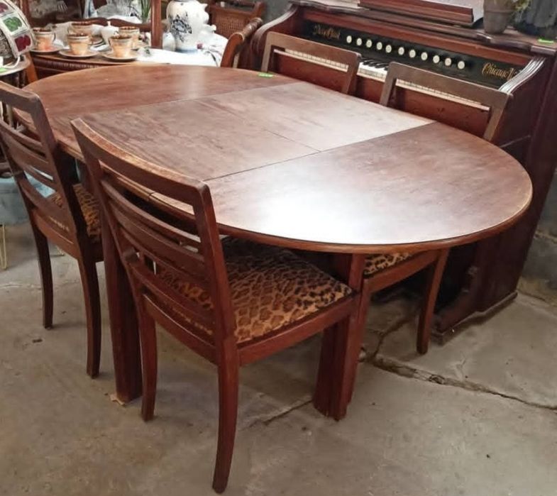 Sprzedam Stol z Krzesłami art deco