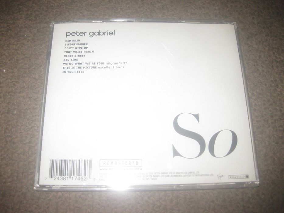 CD do Peter Gabriel “So”