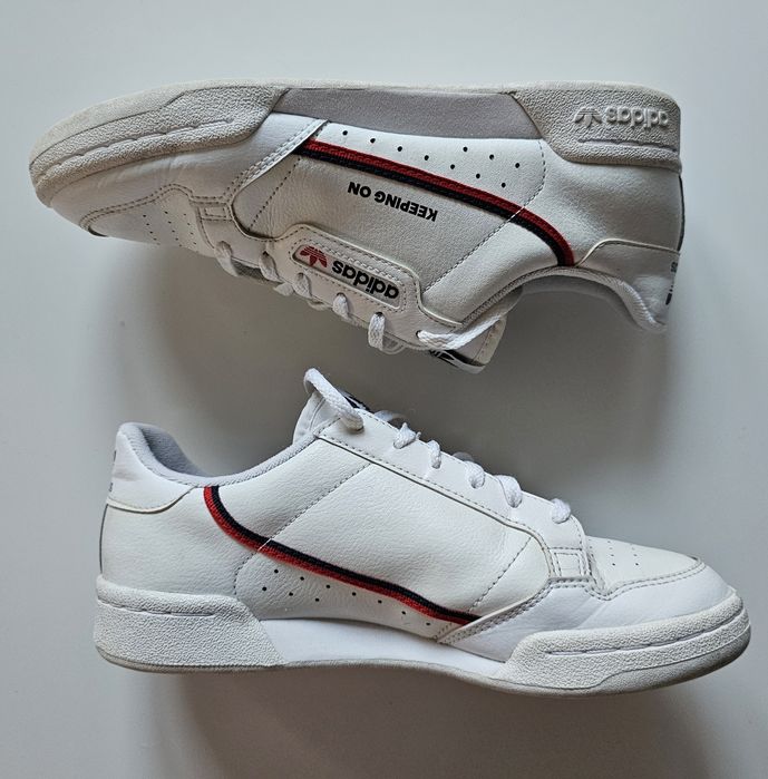 Adidas Continental 80 rozm 38 2/3 białe buty sportowe damskie męskie