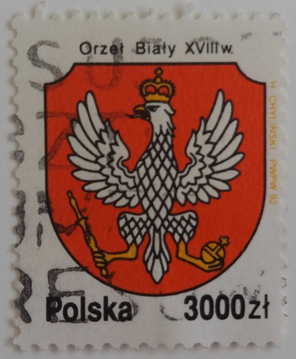 Znaczki pocztowe, Polska 1992, Historia Orła Białego