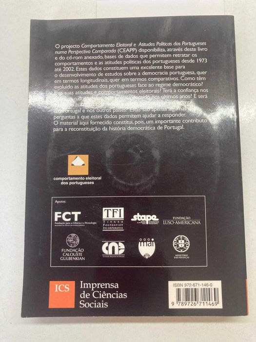 Livro - Comportamento e Atitudes Políticas (1973 a 2002) (ctt grátis)