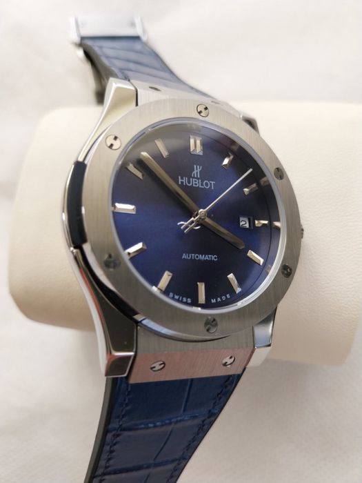 Zegarek Hublot Classic Fusion Blue Titanium