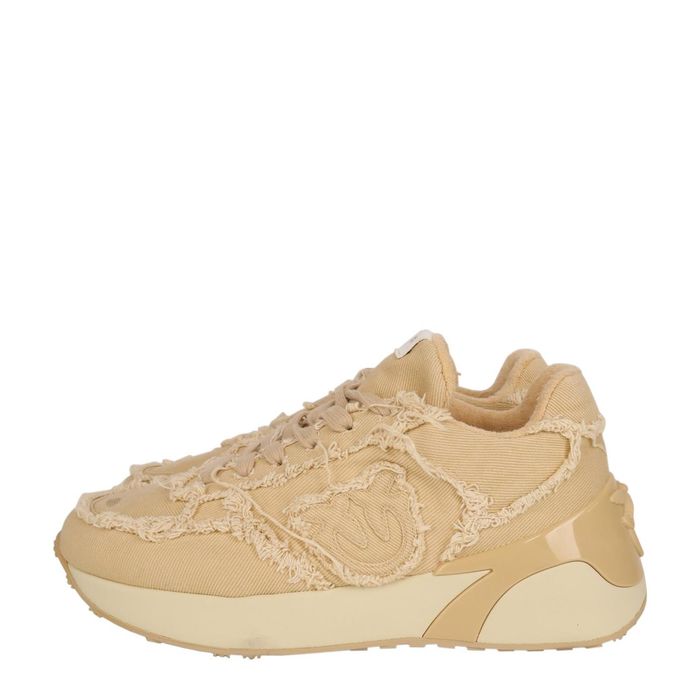 Buty damskie Pinko, trampki, rozmiar 39, beżowe, codzienne, sportowe SCH3127