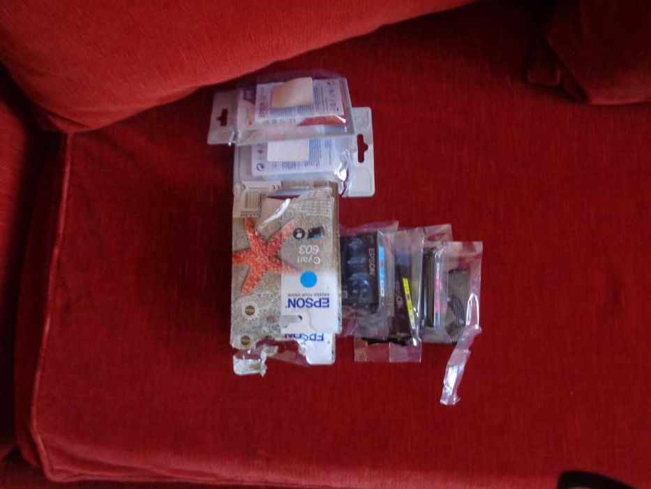 Tinteiros vazios Epson 603 (11) Cores e preto