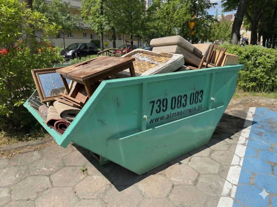 Kontenery na Odpady, Gruz, Meble. Wywóz śmieci Suchy Las i okolice.