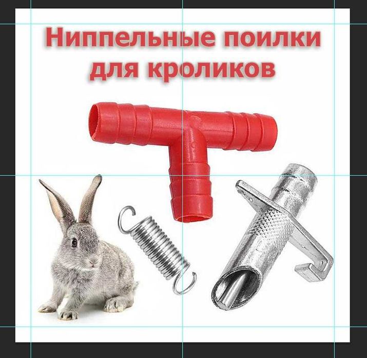 Поилка, кормушка навесная для птиц, кроликов