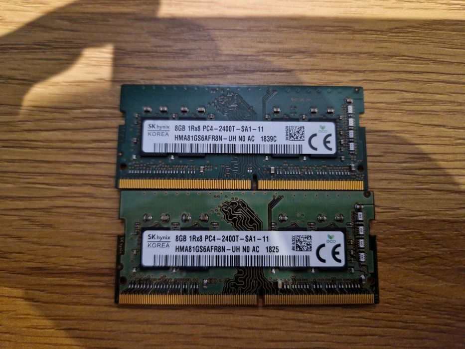 RAM DDR4 do laptopa 2x8G 2400mhz