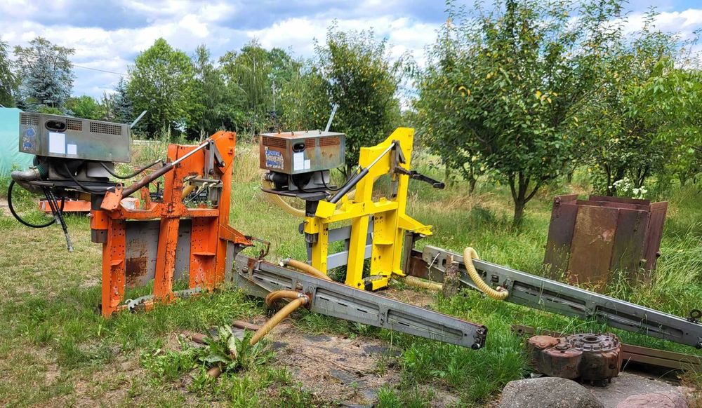 ukladarka do krawężników, PROBST zasilana z układu hydraulicznego, optimas