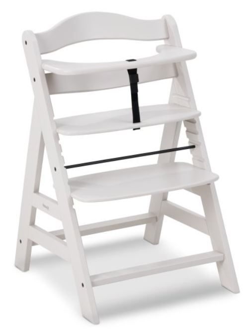 hauck krzesełko alpha+ creme drewniane krzesełko do karmienia