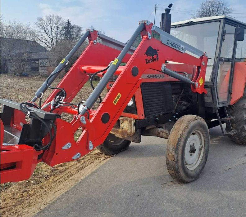 Ładowacz czołowy Z-1600  Zabiel  URSUS ZETOR MTZ   MONTAŻ DOSTAWA