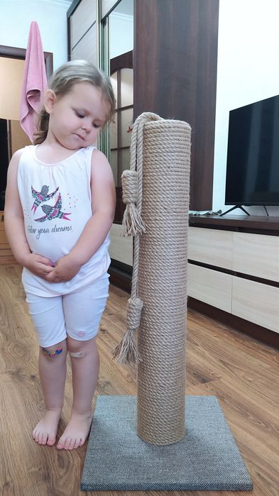Стовп 13,5 см, велика кігтеточка, когтеточка