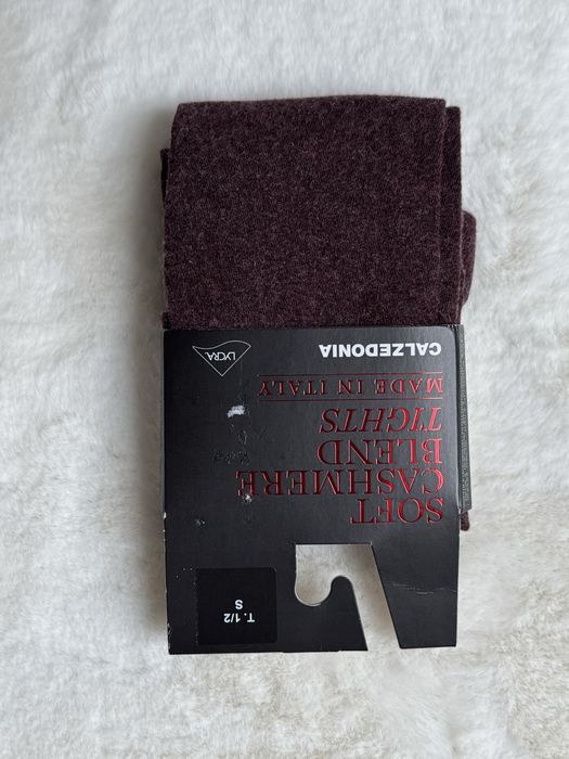 Calzedonia premium ciepłe mięciutkie rajstopy soft warm kaszmir