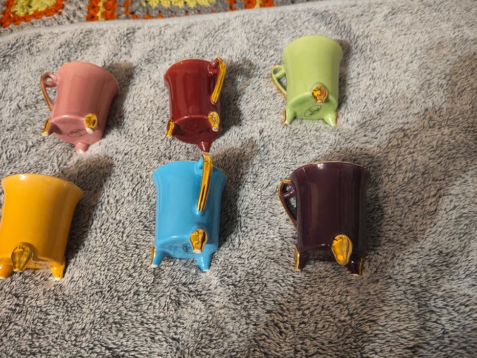 Chávenas café vintage L.dake & Zn