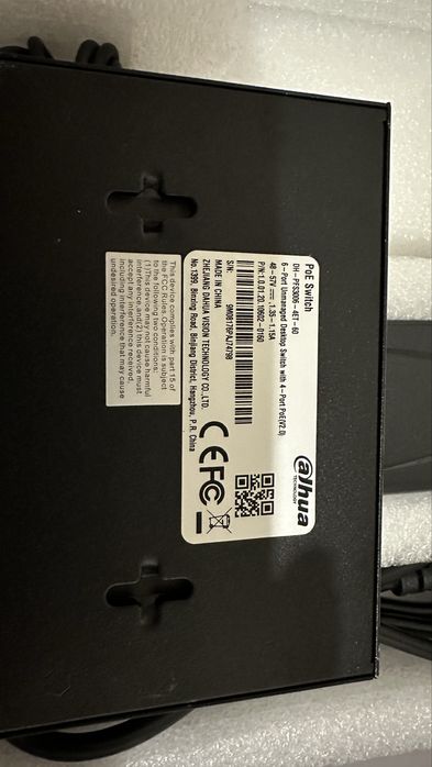 Switch poe dahua