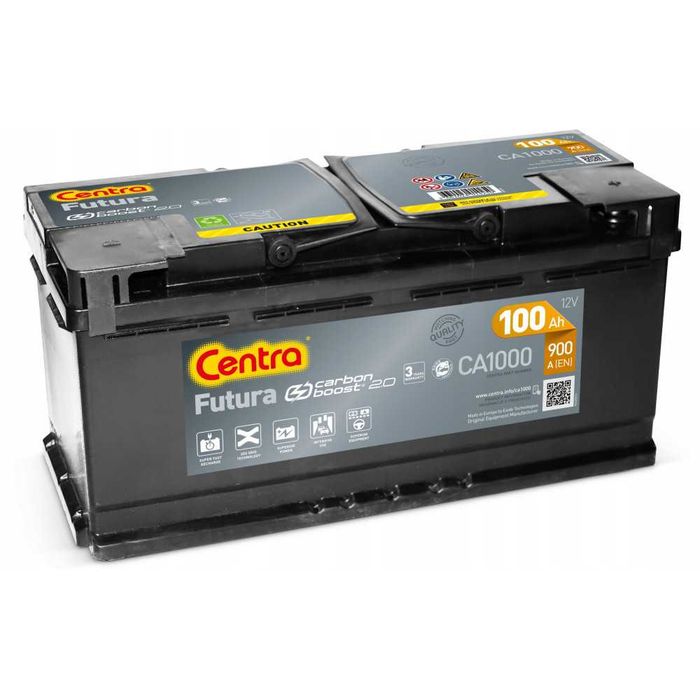 Akumulator Centra Futura 47ah 53ah 61ah 64ah 72ah 77ah 85ah 90ah 100ah