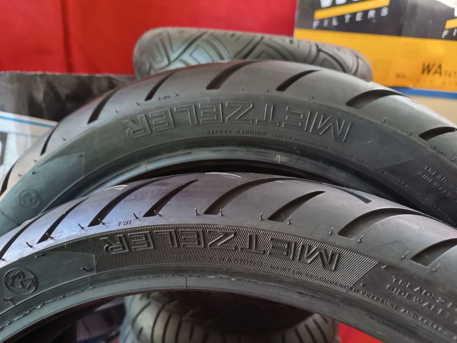 Мото шина 130/60В19+180/55R18 Metzeler з Німеччини 2022рік