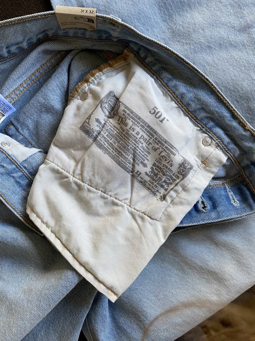 Jeans Levi’s 501 original W31L32 (novas)