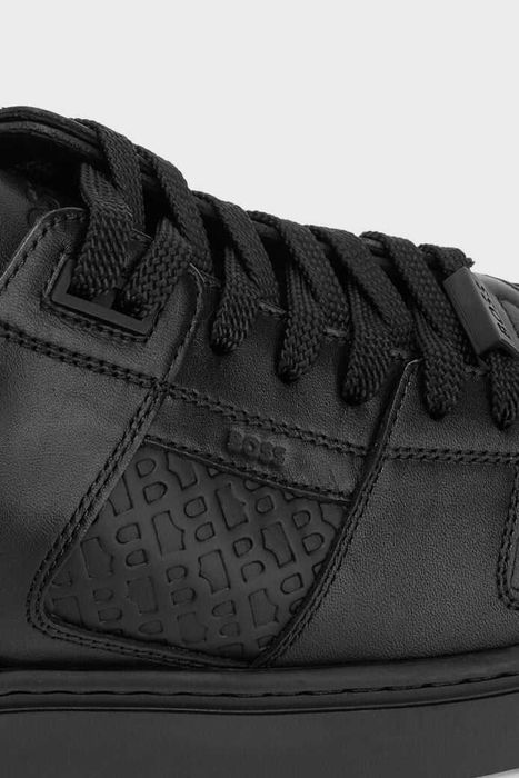 BOSS шкіряні снікерси HUGO BOSS оригінал Made in Italy (розмір 40)
