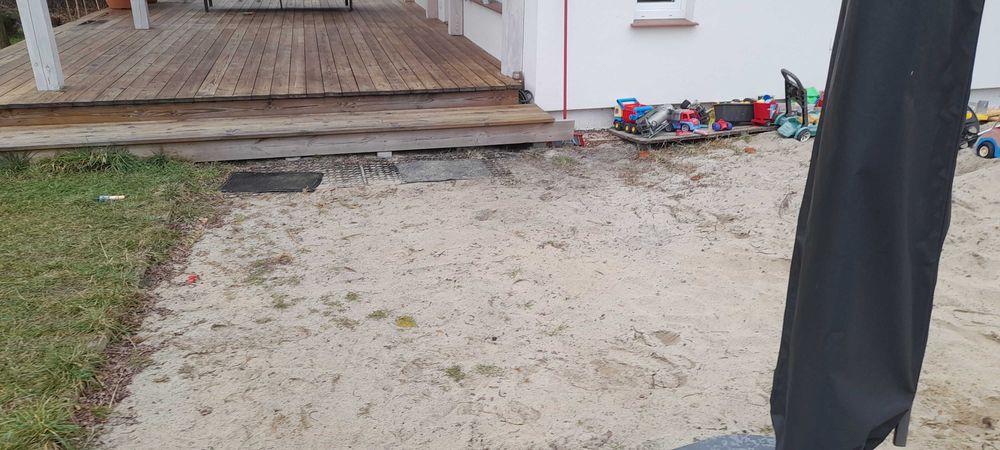 Taras  - budowa z drewna  impregnowanego skandynawskiego...