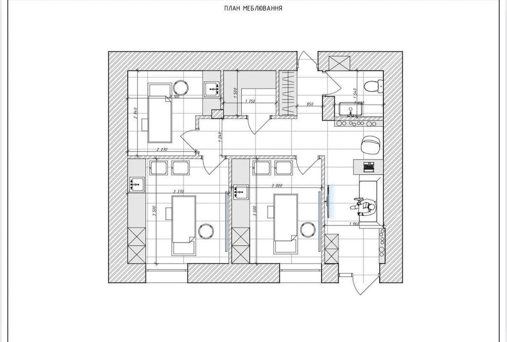 2-кімнатна квартира за адресою вул. Проспект Шевченка (площа 62,8 м²) - Atlanta.ua - фото 7