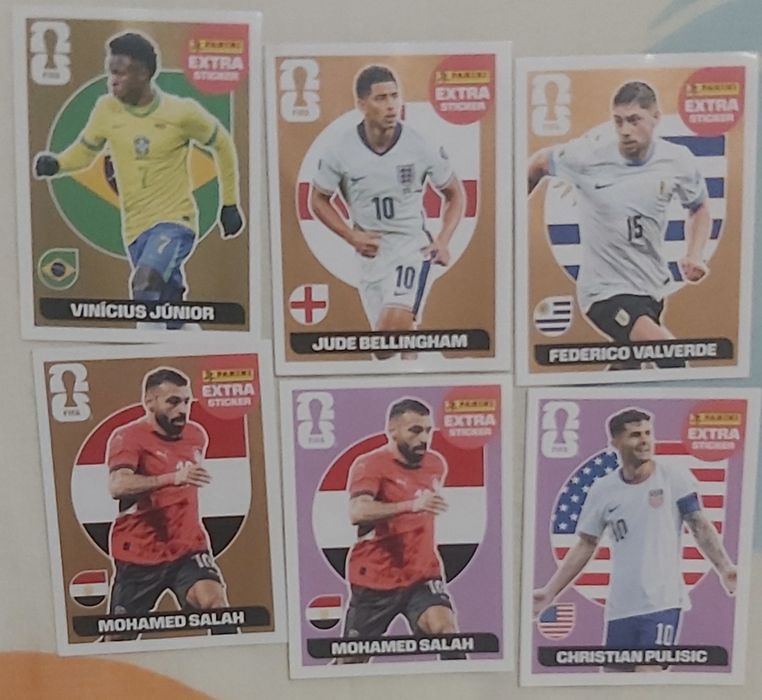 Cromos extras  mundial 2026