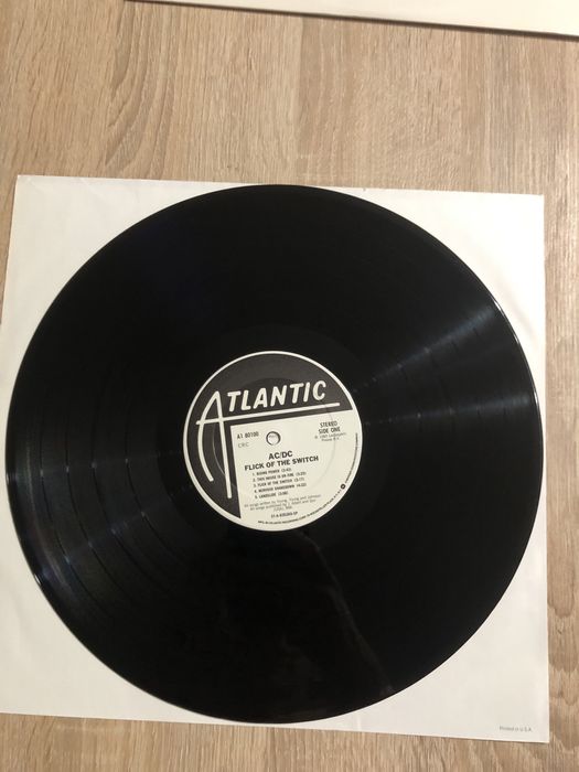 ACDC Flick of The Switch EX+++ USA 1983 Pabianice • OLX.pl