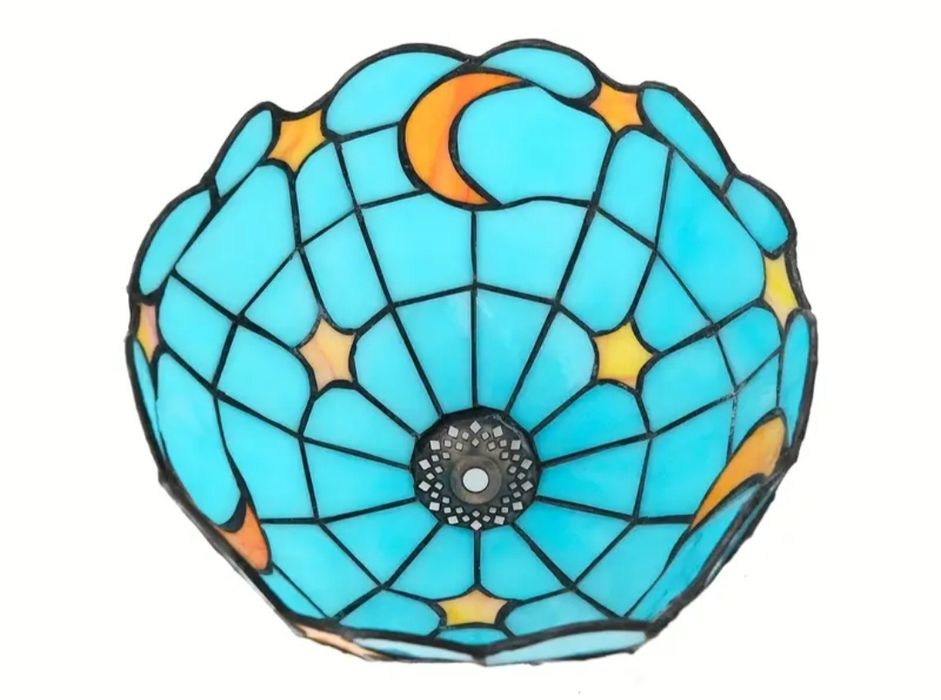 Abajur em Vidro Estilo Tiffany