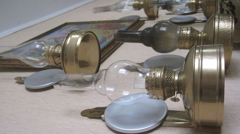 чарівні керасинки керосиновые підвісні лампи робочі светящиеся