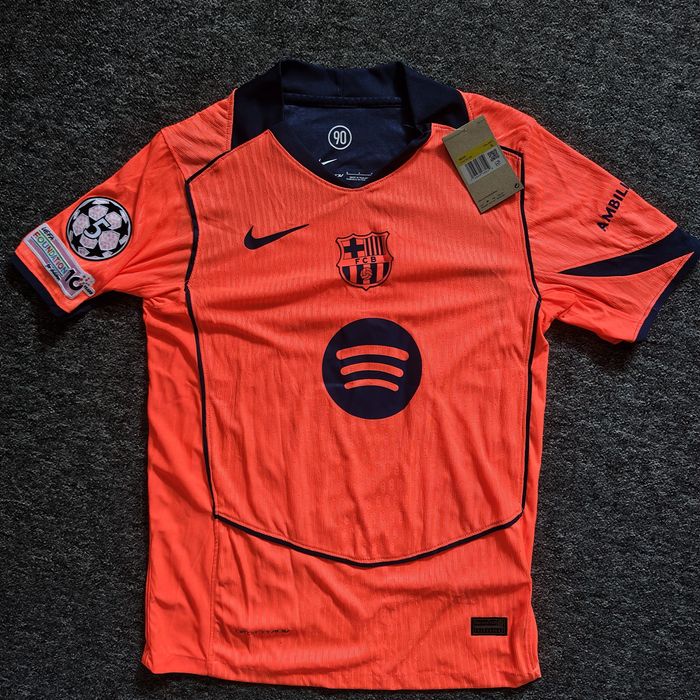 Koszulka FC Barcelona 25/26 trzeci komplet Player Version Raphinha 11 UCL rozmiar S
