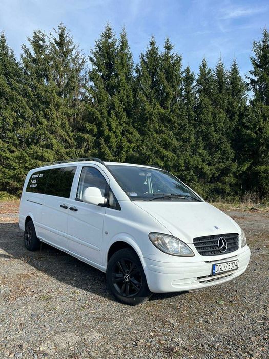 Wynajem Busa 9 osób Mercedes Vito Long