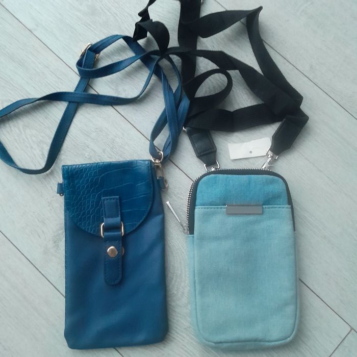 Dwie Torebki  na telefon ( np. C&A)