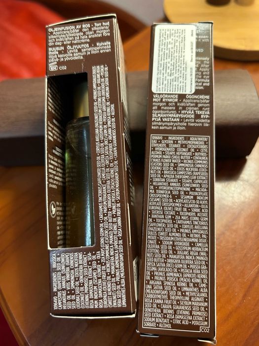 Набір крем під очі та сироватка Riche Crème Yves Rocher Ів Роше