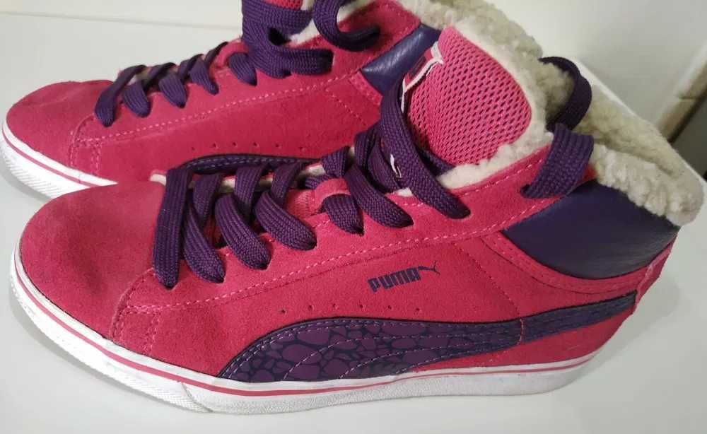 Buty ocieplane zima PUMA MID VULC roz 37