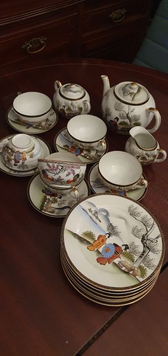 vendo serviço de chá em louca chinesa .