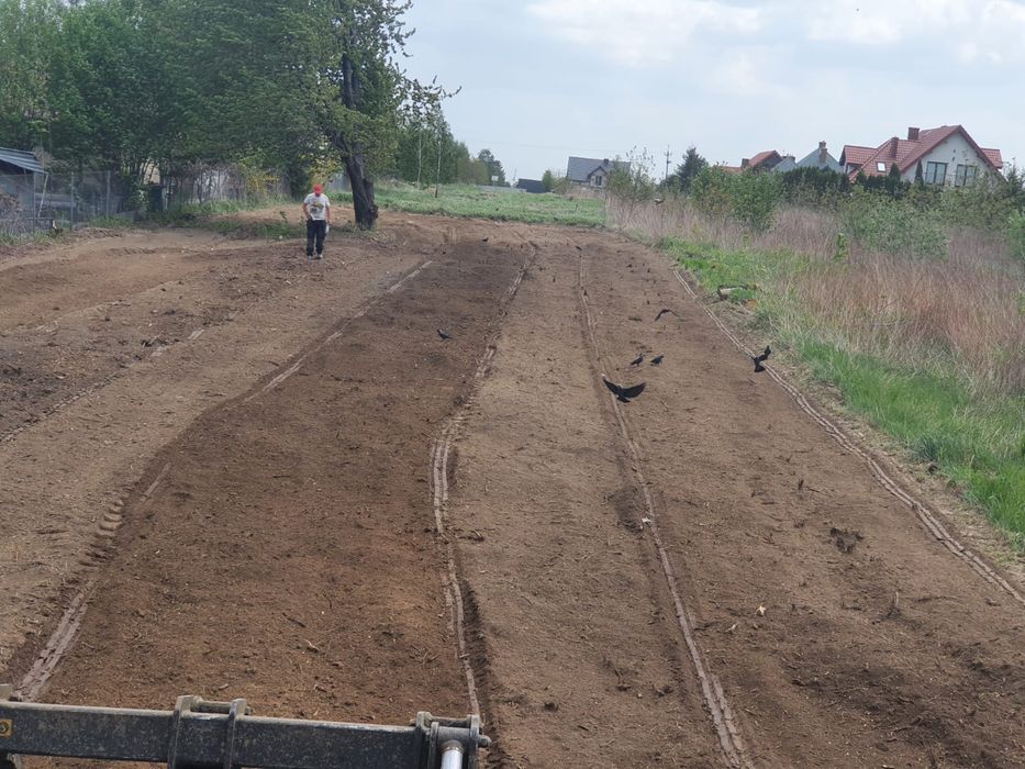 Mulczer leśny mulczowanie frezowanie karczowanie wycinanie drzew