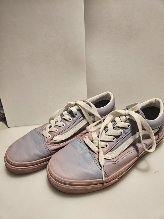 Buty Vans różowo-niebieskie