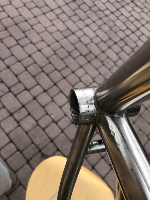 Rama rower retro xl 20,5” stal tytan v-brake 26” sztyca bbb bsp-20