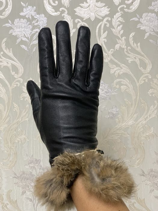 Рукавички шкіряні