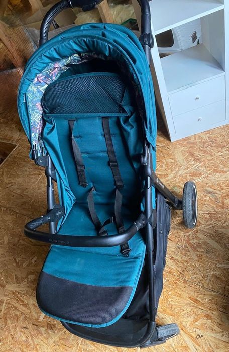 Wózek spacerowy Kinderkraft Route Nature Vibes zielony