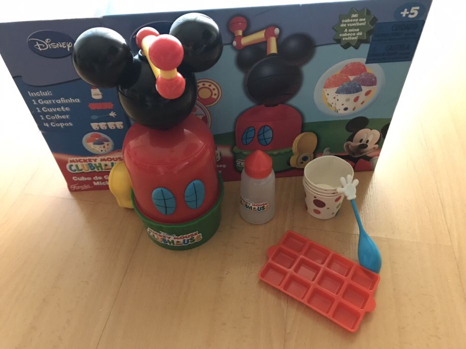 Casa do Mickey de fazer gelados