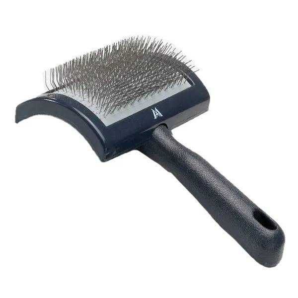 Szczotka pudlówka dla psa profesionalna groomerska Millers Forge Curved Slicker Brush Reg